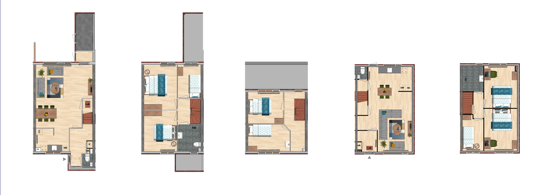 Verhuur plattegrond